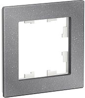 Рамка универсальная Systeme Electric AtlasDesign Nature 1-м. мрамор айс грей картинка